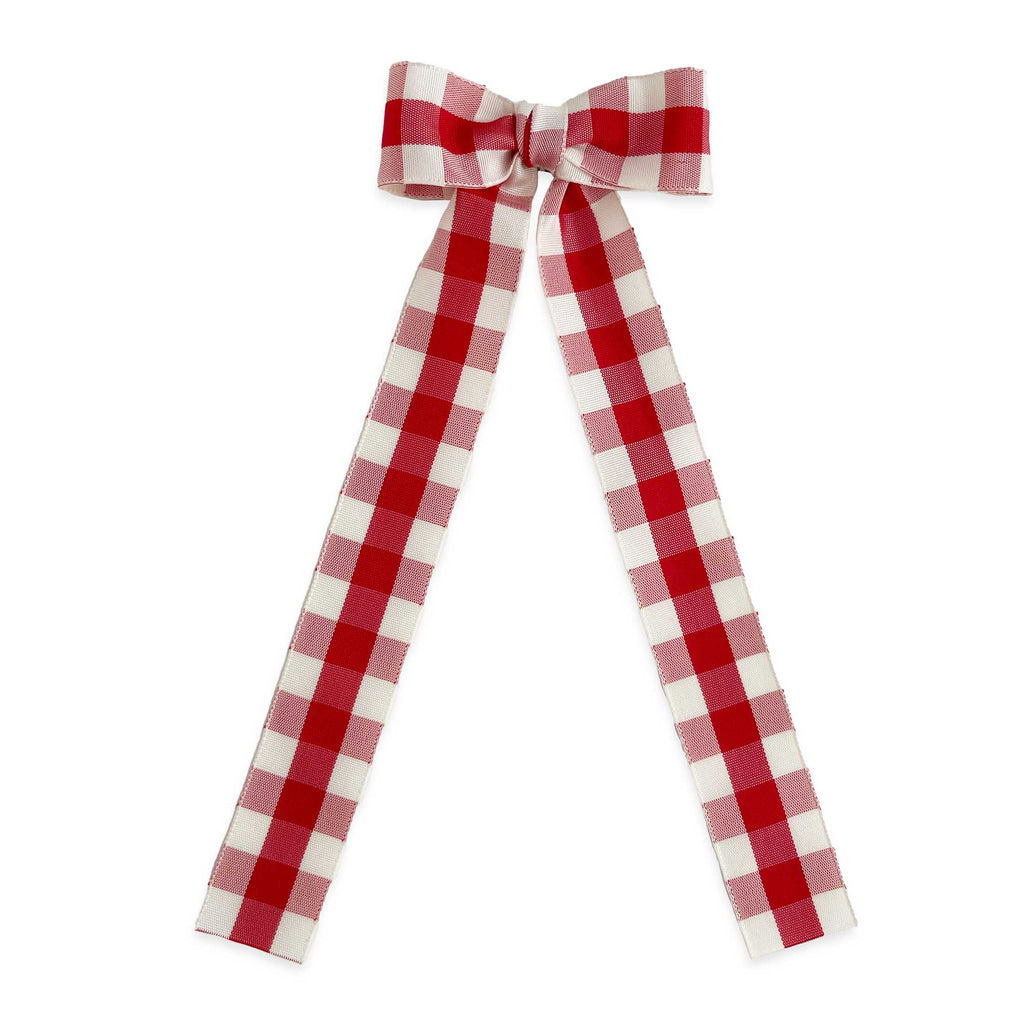 Old Pink- Gingham sailor bow – Eva's House