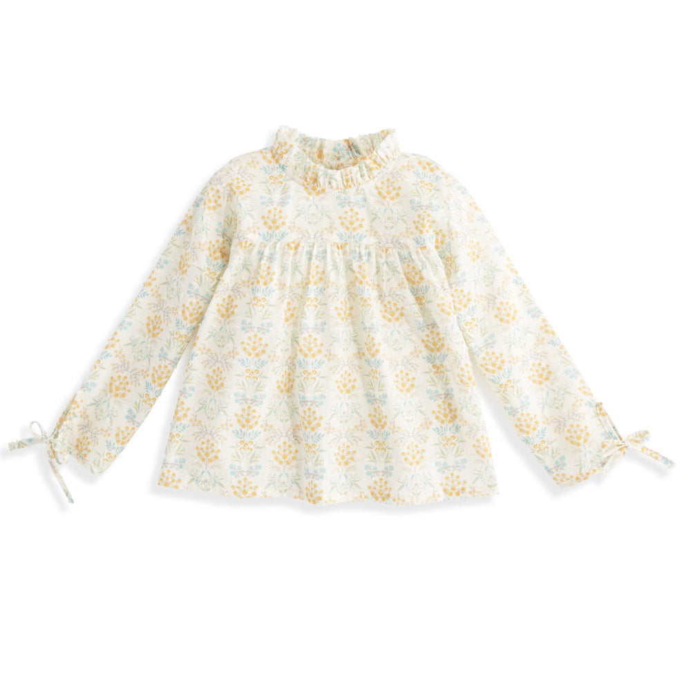 Ruffled Turner Blouse - Fitz Floral | Swaddle OKC